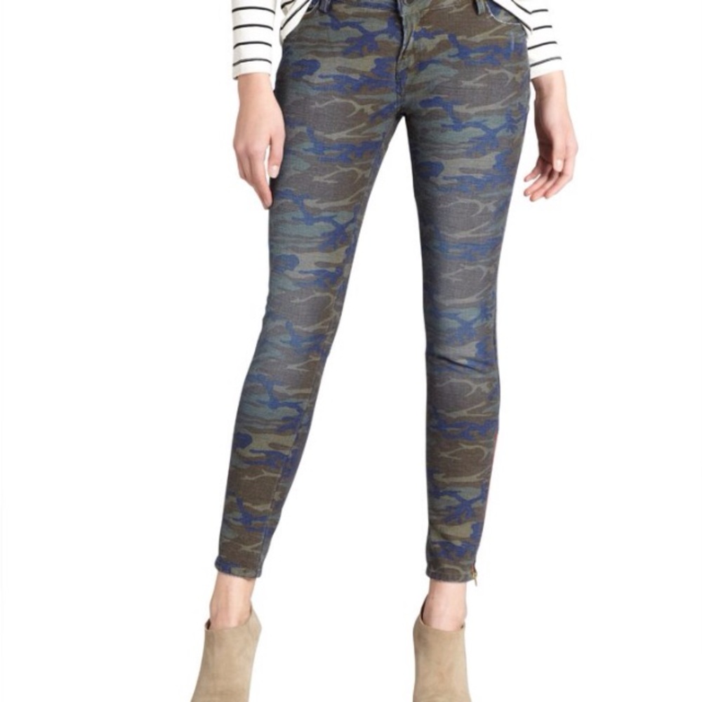 Stylish Camo Skinny Jeans for Women